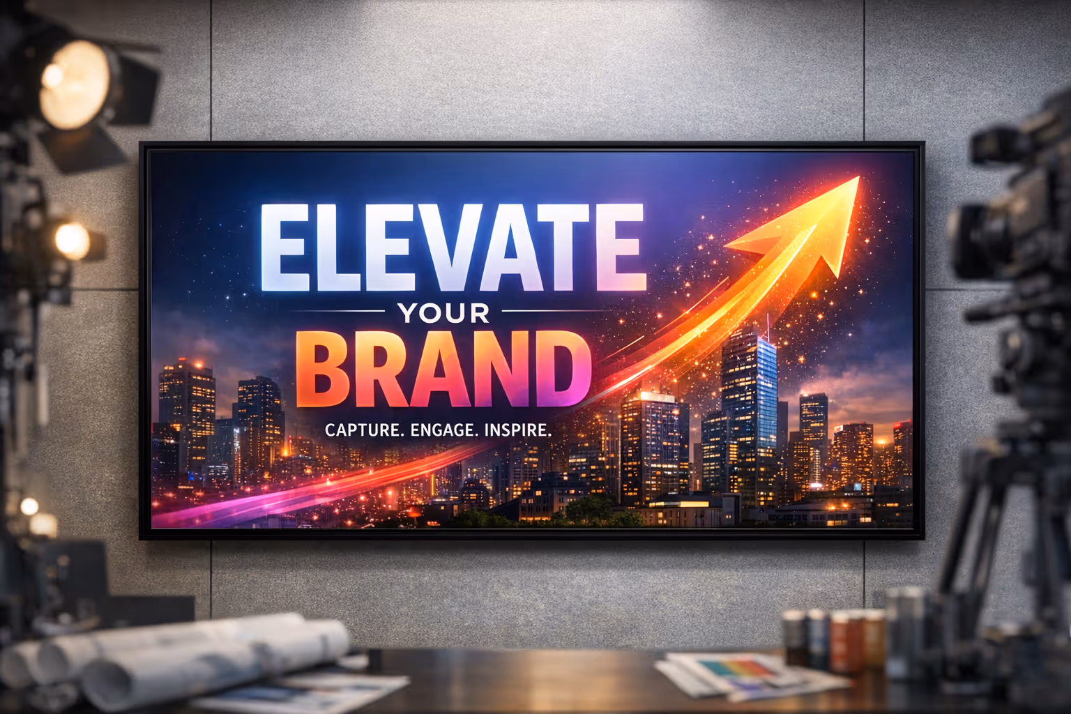 Advertising digital signage powered by Disign for high-impact campaigns and real time updates