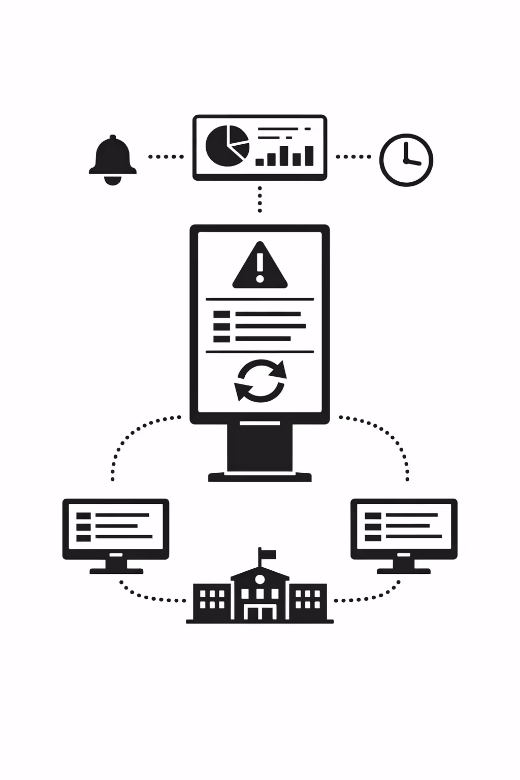 Echtzeit-Updates der digitalen Beschilderung auf dem Campus mit Disign