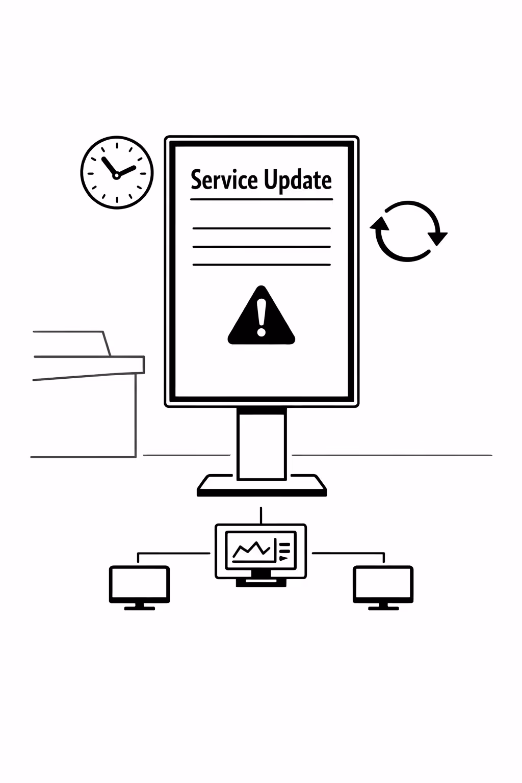 Echtzeit-Inhaltaktualisierungen auf dem Lobby-affichage dynamique, zentral verwaltet in Disign.