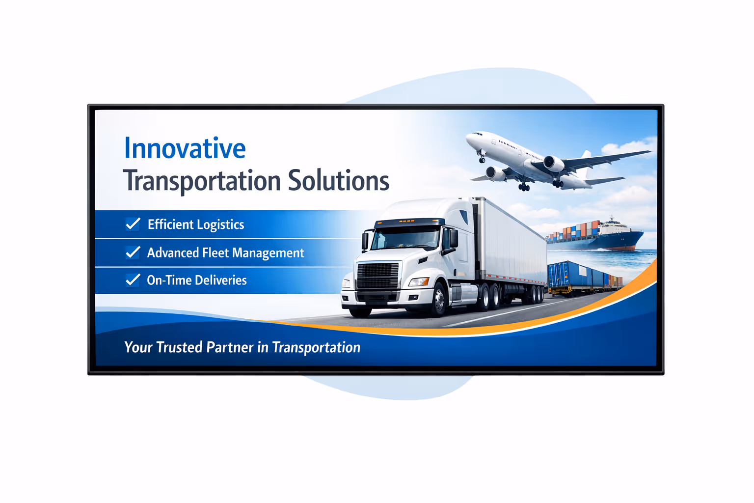 Transportation digital signage dashboard for real time passenger information, scheduling, and multi-site management