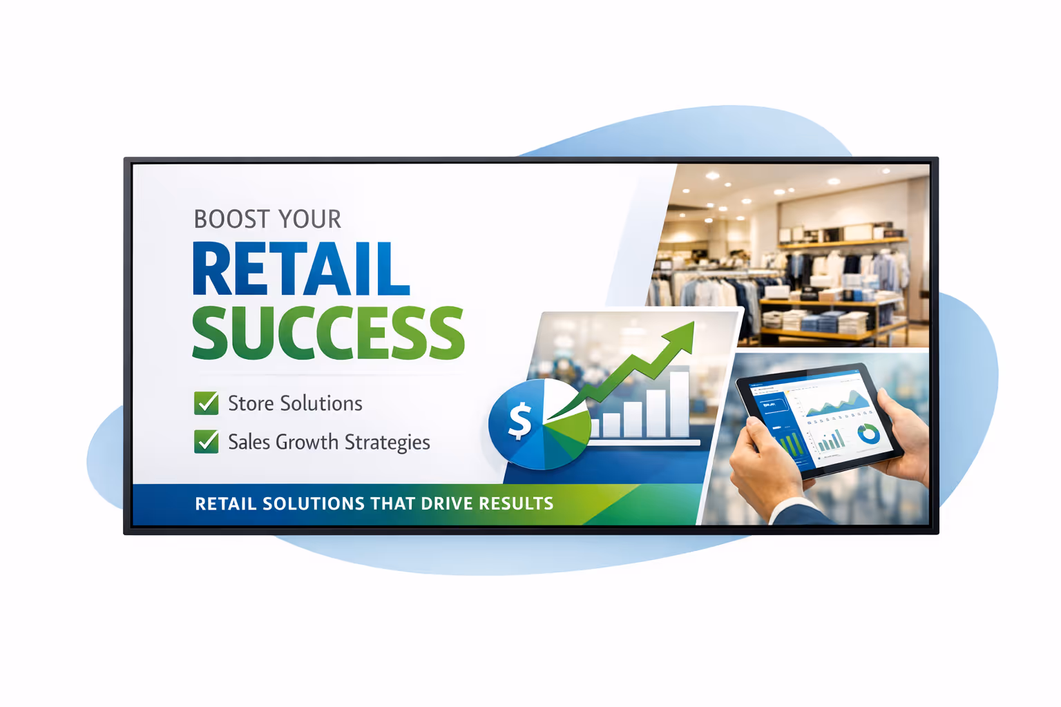 iiyama digital signage managed with Disign for multi location screen scheduling and monitoring