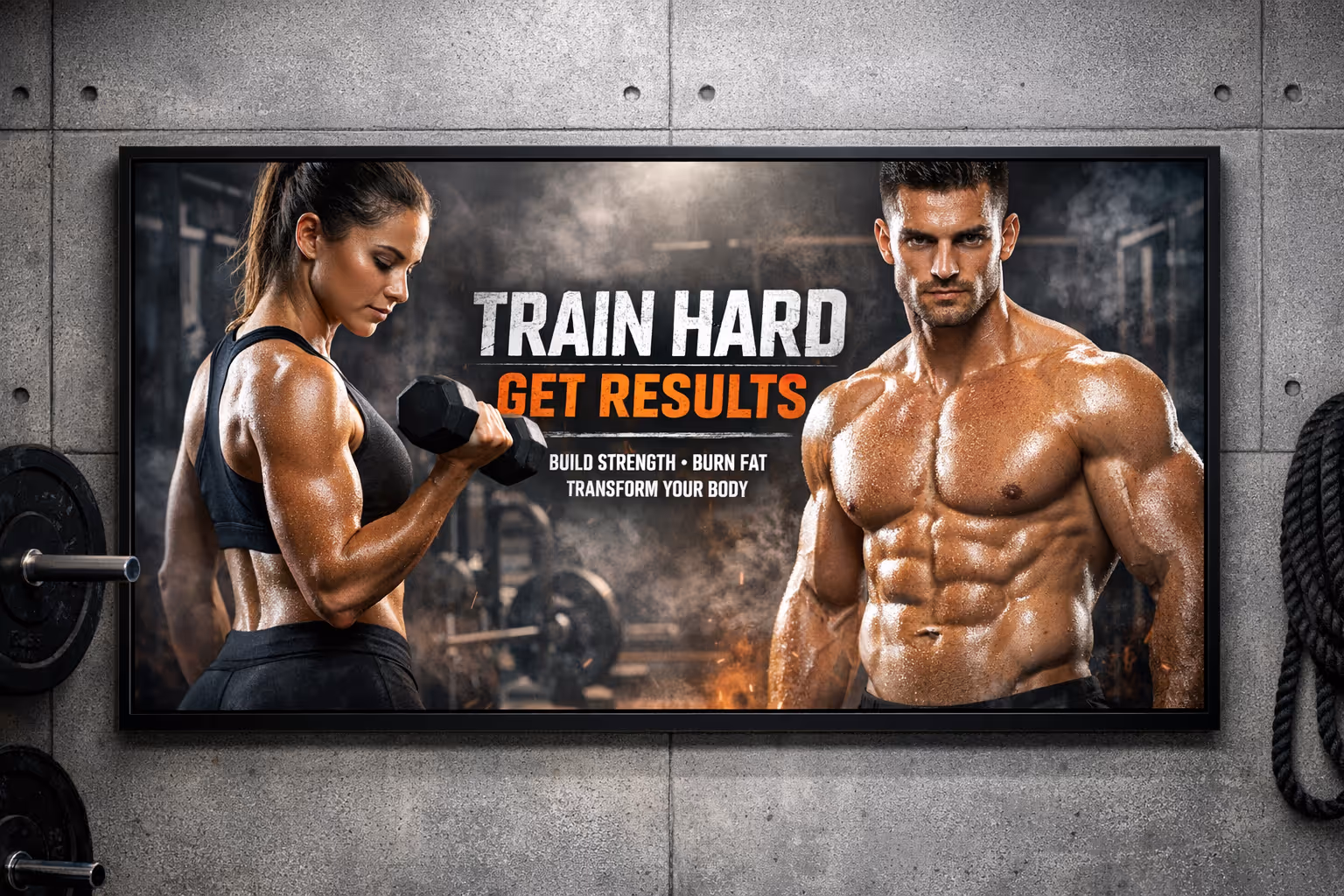 Fitness digital signage on secure in-branch screens with Disign