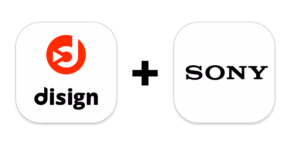 Disign digital signage software for Sony professional digital signage displays