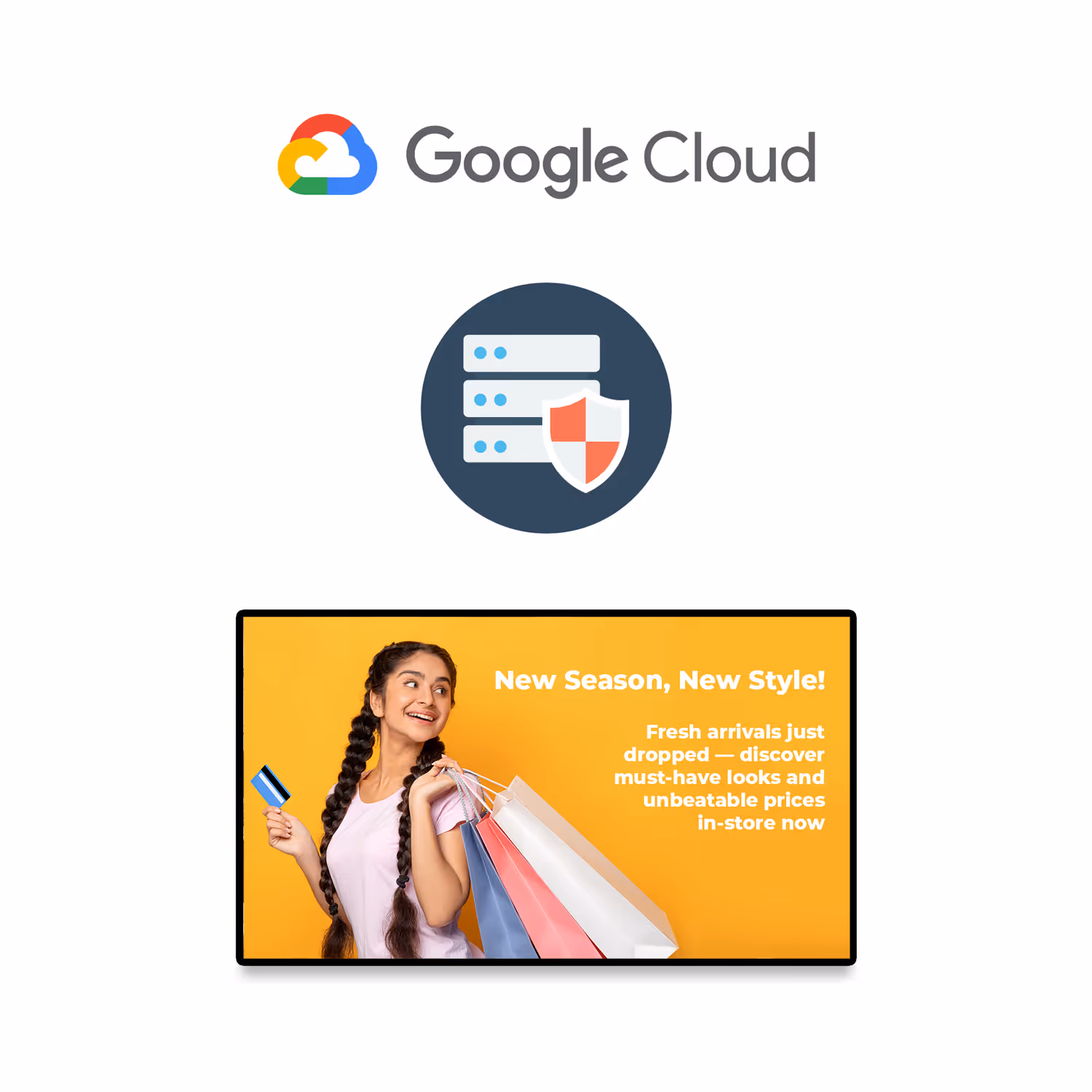 digital signage security based cloud