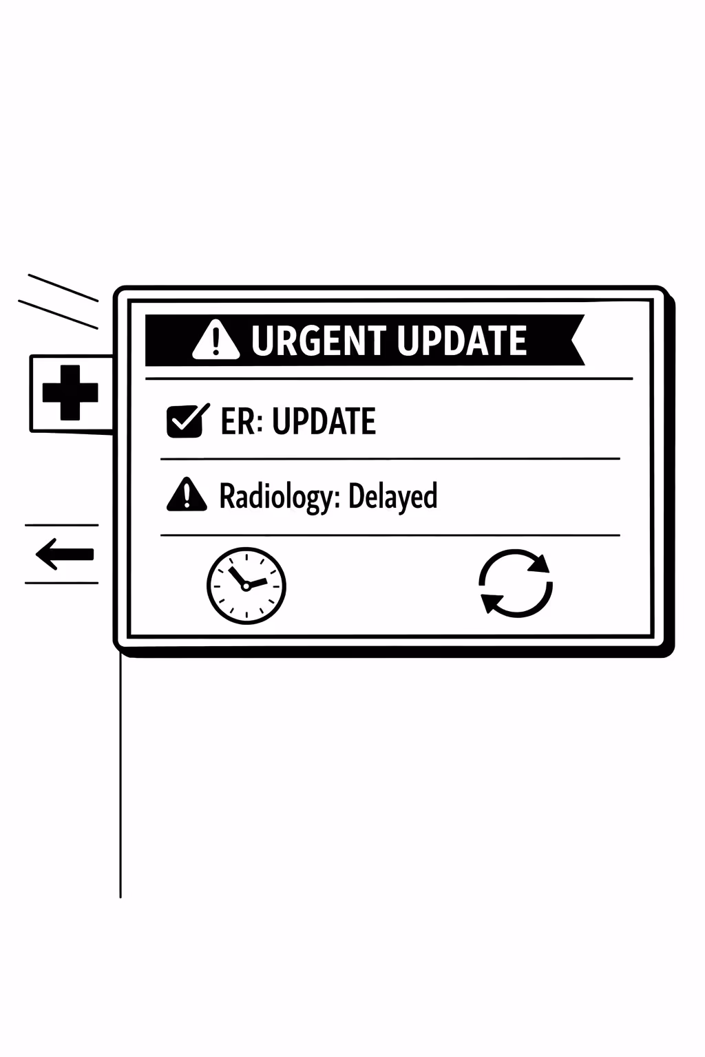 Real-time hospital digital signage updates managed centrally with Disign